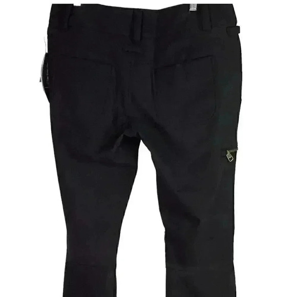 DC Viva 10K Womens XL Softshell Snowboard Pants Black Fleece Lined NEW - Picture 8 of 12